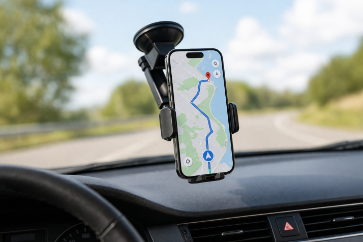 iPhone en navigatie tegelijk opladen in de auto