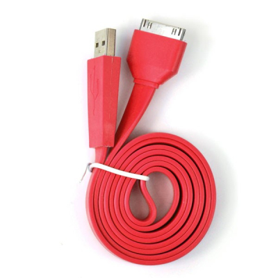 Platte 30-pins kabel 1 meter rood