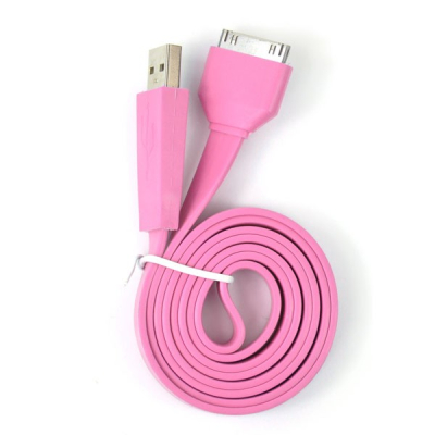 Platte 30-pins kabel 1 meter roze