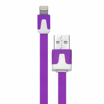 Platte Lightning kabel 2 meter