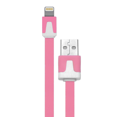 Platte Lightning kabel 2 meter