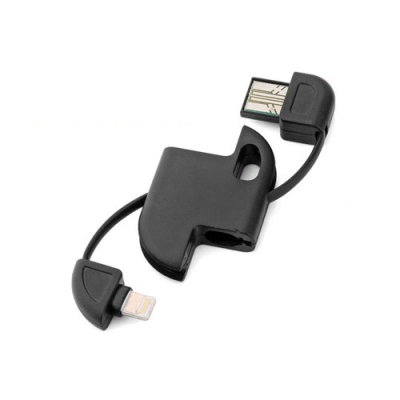 Sleutelhanger met Lightning oplaadkabel