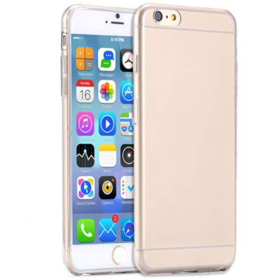 iPhone 6/6s siliconen softcase transparant