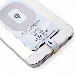 Draadloze Lightning ontvanger en oplaadstation