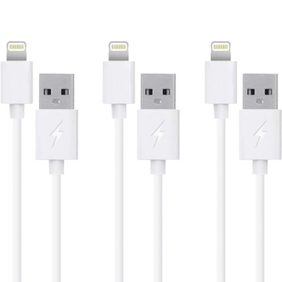 Voordeelpakket Lightning kabels: 20cm + 1m + 2m