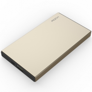 Rock Stone PowerBank 5000 mAh goud