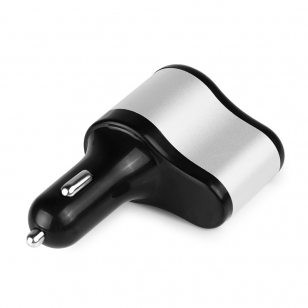 Duo USB autolader met 12-volt aansluiting