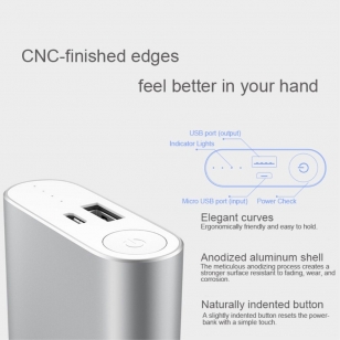 Xiaomi PowerBank 10.000 mAh zilver