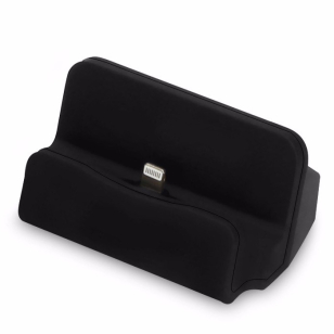 iPhone docking station zwart