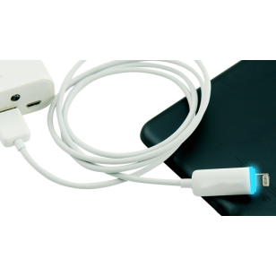 Lightning kabel met LED indicator