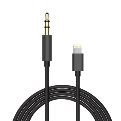 Lightning naar 3,5 mm jack aux audio kabel 1 meter