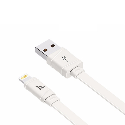 Hoco Bamboo platte Lightning kabel 1 meter