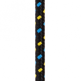 Nylon USB-C kabel 1 meter zwart