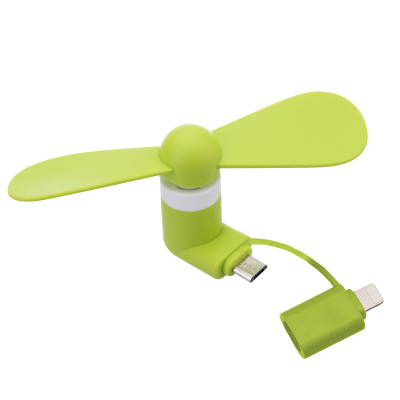 Smartphone ventilator micro USB en Lightning