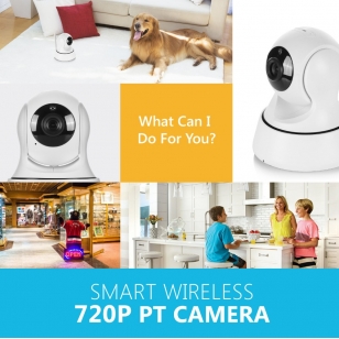 Sannce HD IP WiFi camera met app wit