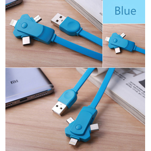 3 in 1 kabel voor smartphone