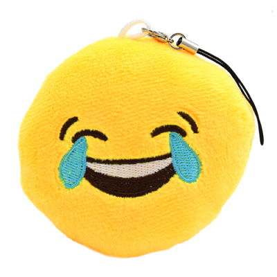 Emoji sleutelhanger met tranen van vreugde