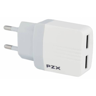 PZX duo USB adapter 2.4A
