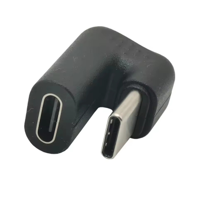 USB-C adapter 180º male-female