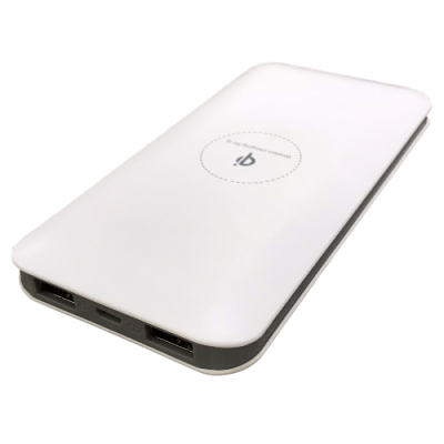 PowerBank 10.000 mAh - QI en duo USB