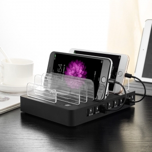 8 USB laadstation hub voor smartphones en tablets