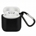 Siliconen beschermhoes voor AirPods 1 en 2 oplaadcase zwart