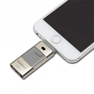 Lightning, micro USB en USB stick - 32GB