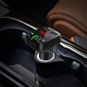 FM Transmitter bluetooth, USB, micro SD en dubbele oplader