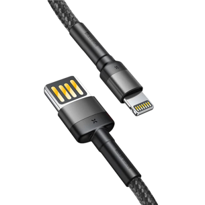 Baseus Lightning kabel 1 meter met omkeerbare USB stekker