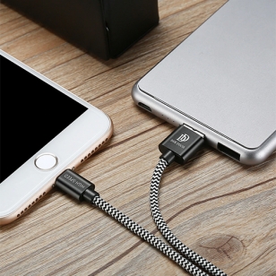 Dux Ducis High-speed nylon Lightning kabel 25 centimeter