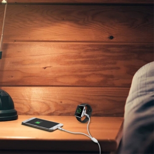 Lightning en magnetische USB oplaadkabel voor Apple Watch