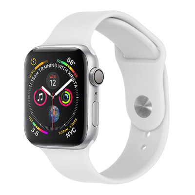 Sport bandje voor Apple Watch 38/40/41/42 mm wit