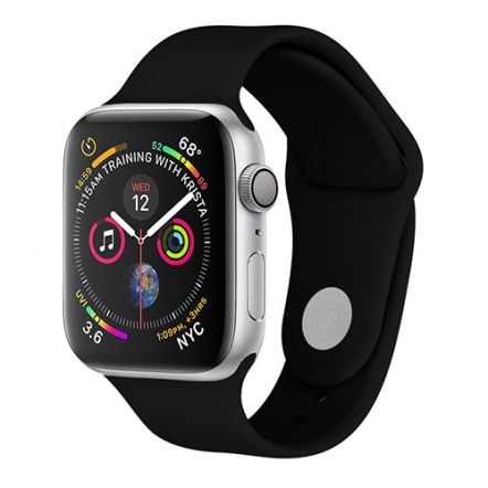 Sport bandje voor Apple Watch 38/40/41/42 mm zwart