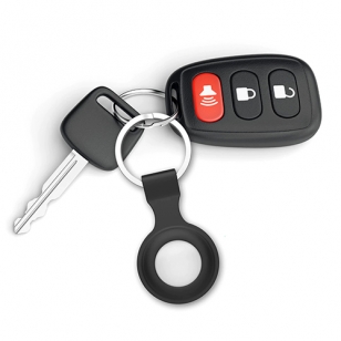 Siliconen sleutelhangers voor AirTag - 4 stuks