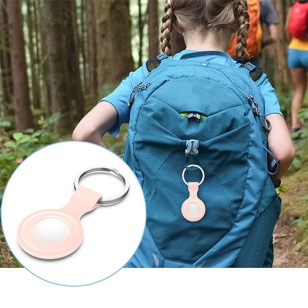 Siliconen sleutelhangers voor AirTag - 4 stuks