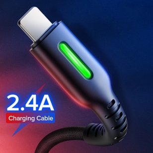 INIU nylon Lightning naar USB kabel 1,8 meter