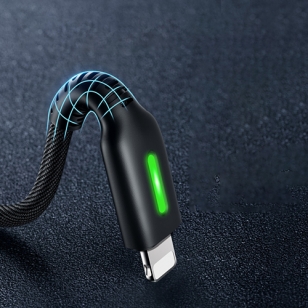 INIU nylon Lightning naar USB kabel 1,8 meter