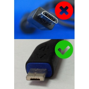 E-bike laadkabel voor iPhone - micro USB-A