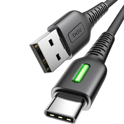 INIU nylon USB-C naar USB kabel 3 meter