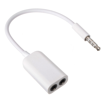 Koptelefoon 3,5 mm jack aux audio splitter