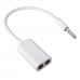 Koptelefoon 3,5 mm jack aux audio splitter